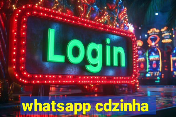 whatsapp cdzinha